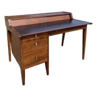 1950s Drexel Profile Executive Desk by John Van Koert For Sale
