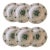 Vintage Haviland Limoges Chevalier Set of 6 Soup Bowls Traditional Green France Floral Farmhouse French Country English Cottage For Sale