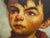 Ruth Mayer, Portrait of a Young Boy, Oil on Canvas, Framed For Sale - Image 6 of 14