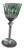 Green Wine Glass from Saint Louis Tommy For Sale