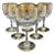 Antique Louis XVI Glasses from Baccarat, 1890s, Set of 6 For Sale