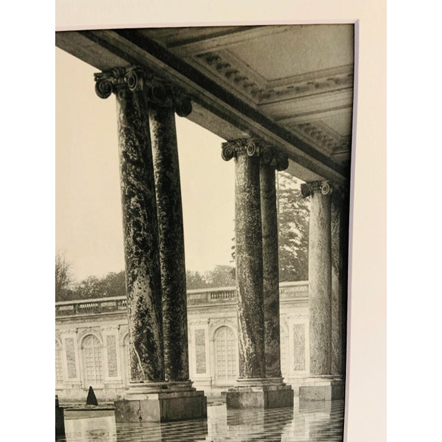 French Vintage French Photograph Versailles Petit Trianon Print For Sale - Image 3 of 7
