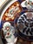 Ceramic Antique Japanese Imari Porcelain Shallow Bowl, Gold Seal Mark, Meiji-Taishō For Sale - Image 7 of 11