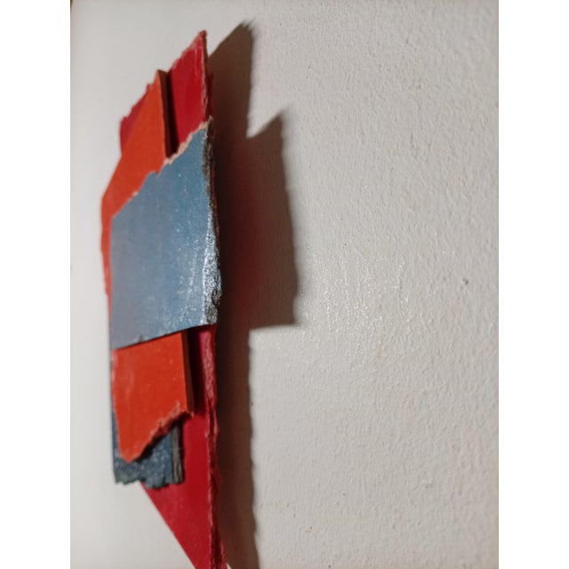 Contemporary Abstract Aerosol on Assembled Masonite (Isorel) "Untitled 172" by Andre Debono For Sale - Image 6 of 7