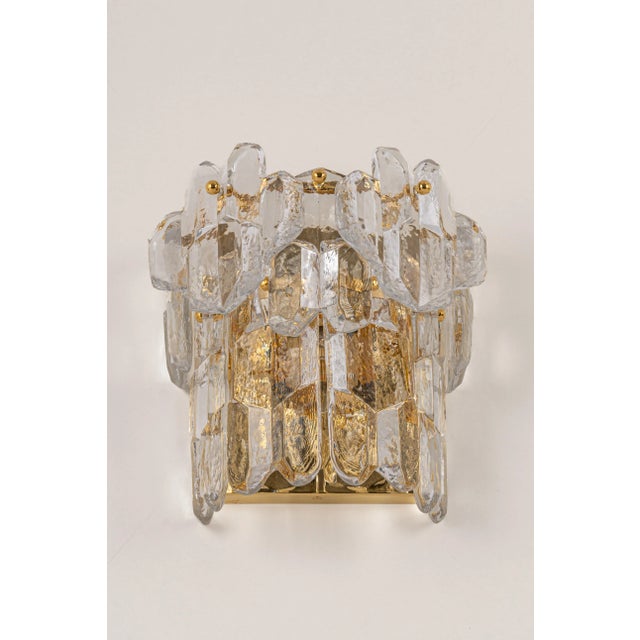 Kalmar Large Austrian Sconce from Kalmar, 1970s For Sale - Image 4 of 12