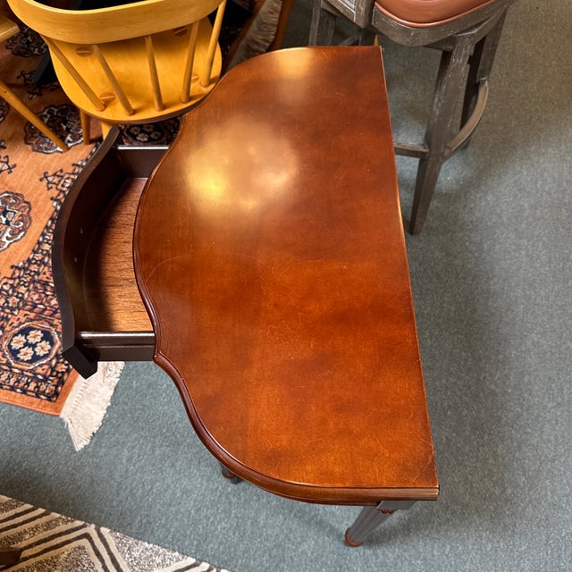 Bombay Company Demi Lune Console Table For Sale - Image 9 of 12