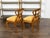 Brown Pair of Austrian Biedermeier 19th Century Side Chairs with Carved Open Backs For Sale - Image 8 of 12