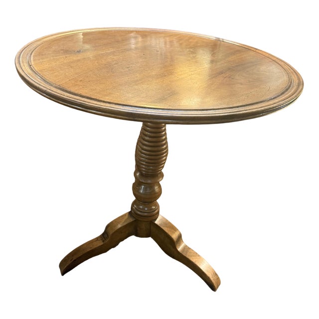 Louis Philippe Pedestal Table For Sale