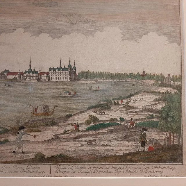 Probst, Frederiksborg Castle, 1760, Print For Sale - Image 4 of 5