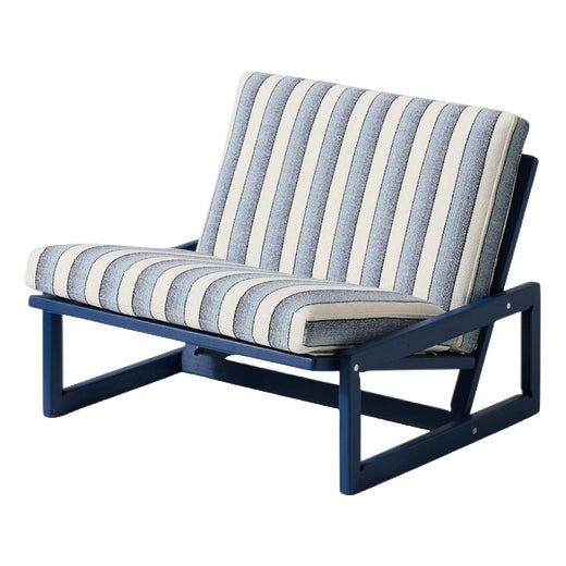 Carlotta Outdoor Blue Chair by Afra & Tobia Scarpa for Cassina For Sale