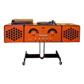 Cubo RR 126 FO Radiophonograph by Fratelli Castiglioni for Brionvega, Italy, 1960s For Sale
