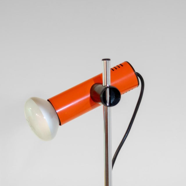 Space Age Metal Floor Lamp by Targetti Sankey, 1970s For Sale - Image 9 of 18
