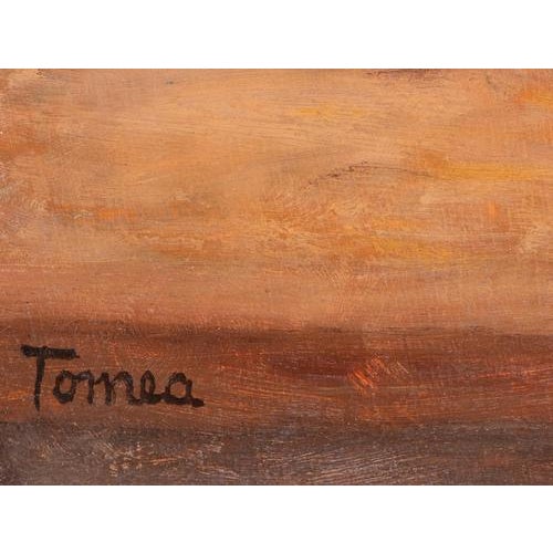 Fiorenzo Tomea, Lanterns Still-Life Painting, 1943, Oil on Panel For Sale - Image 3 of 5