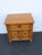 Traditional Burlwood Nightstands Bedside Side End Tables a Pair 6907 For Sale - Image 3 of 16