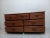 1980s Vintage Solid Oak Contemporary Rustic Farmhouse Style Dresser 7 Drawer For Sale - Image 9 of 9