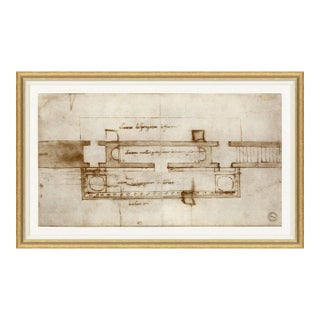 Portico Framed Art Print by David Phoenix For Sale