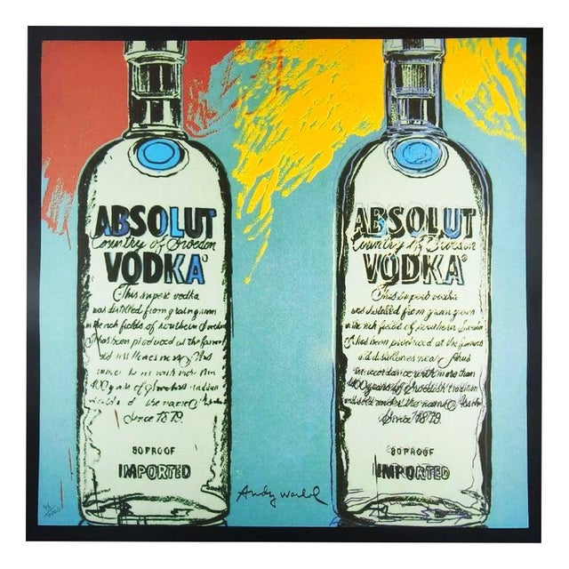 1980s After Andy Warhol, Absolut Wodka, Lithograph For Sale - Image 6 of 6