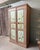 Large Antique Wardrobe with Floral Painted Decoration, 1890s For Sale - Image 4 of 11