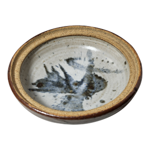 Vintage Studio Art Pottery Bowl Signed Hand Thrown Glazed