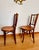 Pair Antique J & J Kohn Mundus Model 337 Bentwood Cafe Chairs Iris Marquetry Seats For Sale - Image 6 of 17