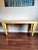 Italian Modern Gabriella Crespi Attributed Blonde Console Table For Sale - Image 10 of 11
