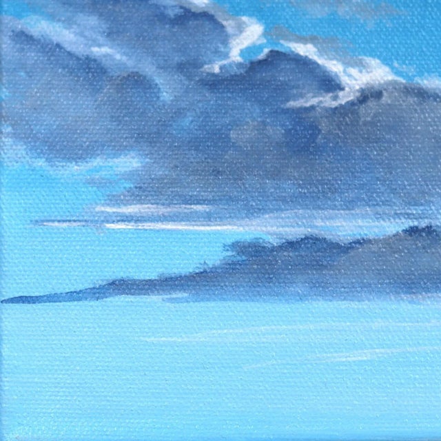 "Celestial" Contemporary Skyscape Acrylic Painting by Nichole McDaniel For Sale - Image 4 of 9