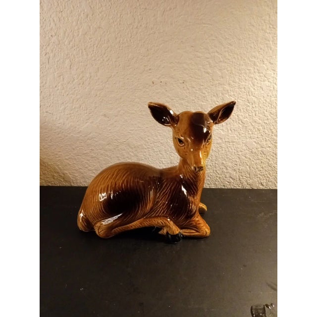 Vintage Ceramarte Deer Figurine, Made in Brazil For Sale In Dallas - Image 6 of 6