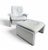 Textile Set of Lounge Chair with Ottoman from de Sede For Sale - Image 7 of 7