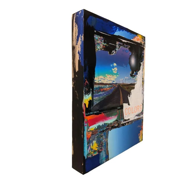 Contemporary Abstract Photography and Painting "Colors" by Jason Engelund For Sale In San Francisco - Image 6 of 7