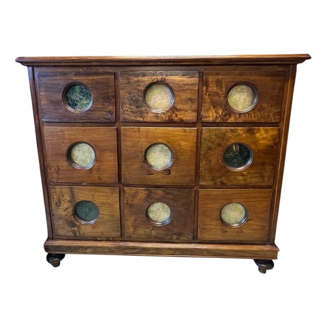 Antique Pasta Maker Cabinet For Sale