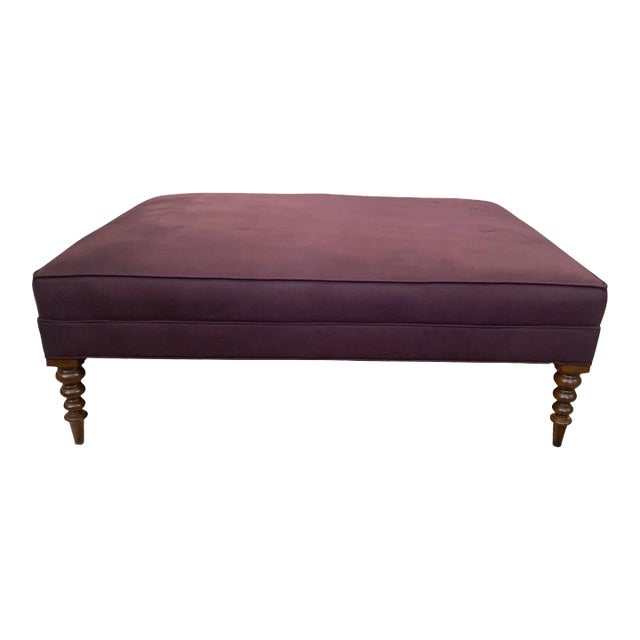 Bunny Williams Home Large Ottoman For Sale