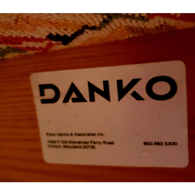 1980s 1980s Vintage Bauhaus Style Peter Danko Chairs - Set of 4 For Sale - Image 5 of 11