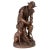 Anatole J. Guillot, Depicting Seated Woodcarver with Dog, Bronze Sculpture For Sale - Image 9 of 9