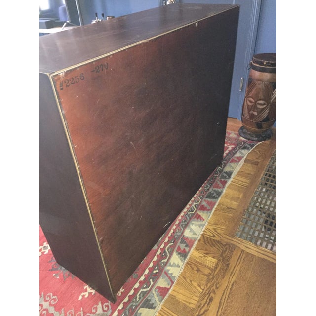 Paul Frankl Paul Frankl Cork Trimmed Bookcase For Sale - Image 4 of 6