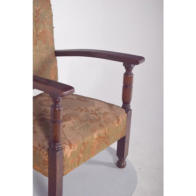 Portuguese Low Armchair, 1890s For Sale - Image 3 of 8