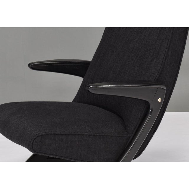 Z Lounge Armchair attributed to Bengt Ruda for Nordiska, Sweden, 1960 For Sale - Image 9 of 11