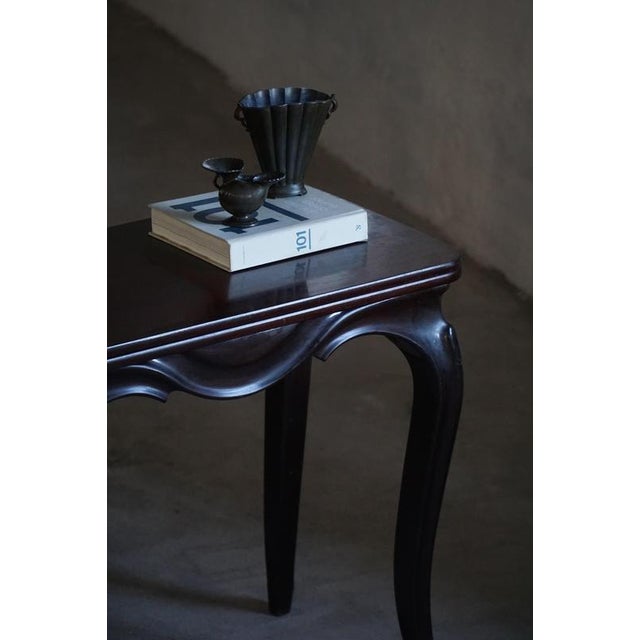 1920s Vintage English Rococo Revival Game Table in Wood, 1920s For Sale - Image 5 of 17