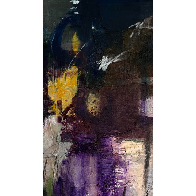 Abstract Modern Organic Large Painting "Resolution" Contemporary Abstract Painting For Sale - Image 3 of 12