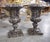 Pair of Decorative Faux Portoro Marble Wooden Campana Vases From Italy For Sale - Image 4 of 18
