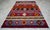 1960s 1960s Vintage Hand-Woven Wool Turkish Rug Majestic Living Room Decor - 6′1″ X 10′3″ For Sale - Image 5 of 13
