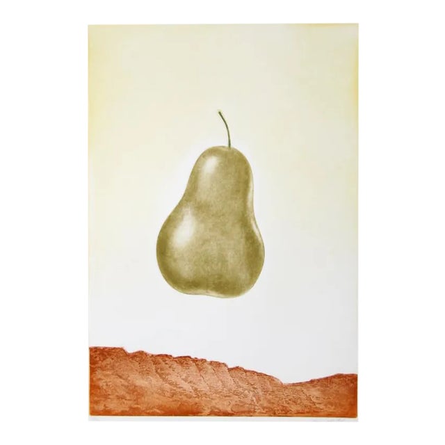 Hank Laventhol, Pear, Aquatint Etching For Sale