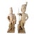 Late 19th Century Sevres Clay Soldiers Unpainted - a Pair For Sale