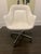 A very rare set of six perfectly-maintained, original Max Pearson for Knoll swivel chairs, reupholstered to modern...