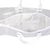White Clear Epi PVC Wavy Keepall Bandoulière 50 For Sale - Image 8 of 8