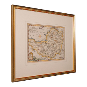 Antique Somerset Map, Thomas Kitchin, English, Cartographic Reference, Georgian