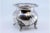 Spiral Silver Pot with Support Feet and Applications, in Very Good conditions. Designed 1920 to 1949 This piece has an...