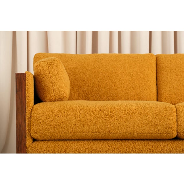 Rosewood Case Sofa in the Style of Milo Baughman, 1970s For Sale - Image 13 of 17