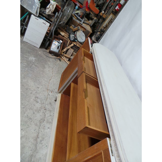 Swedish Gustavian Style Unique 4 Door Sideboard For Sale - Image 13 of 14