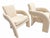 Postmodern Pair Carsons Elephant Lounge Chairs, 1980 For Sale - Image 3 of 8