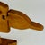 Wood Vintage American Folk Art Articulated Bird Sculpture in Blond Brown Wood For Sale - Image 7 of 10